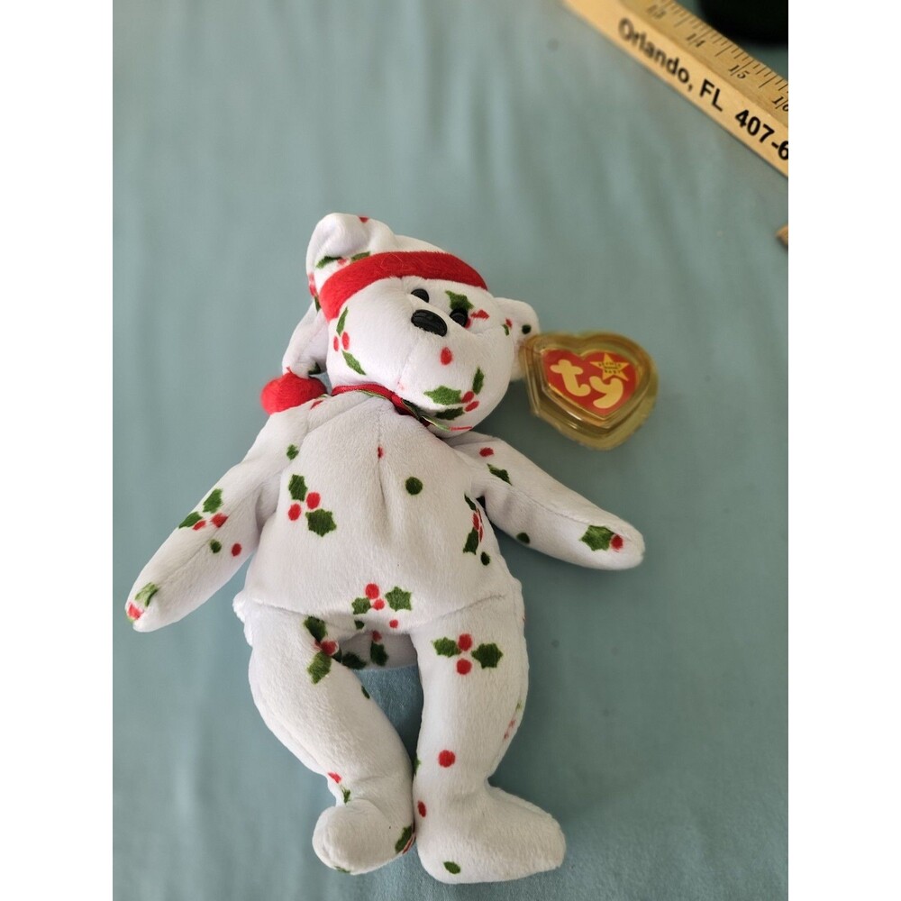 Ty Beanie Baby 1998 Holiday Teddy - MWMT